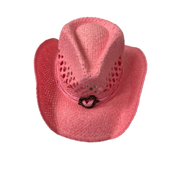 Pink Vented Cowboy Hat - Picture 1 of 3